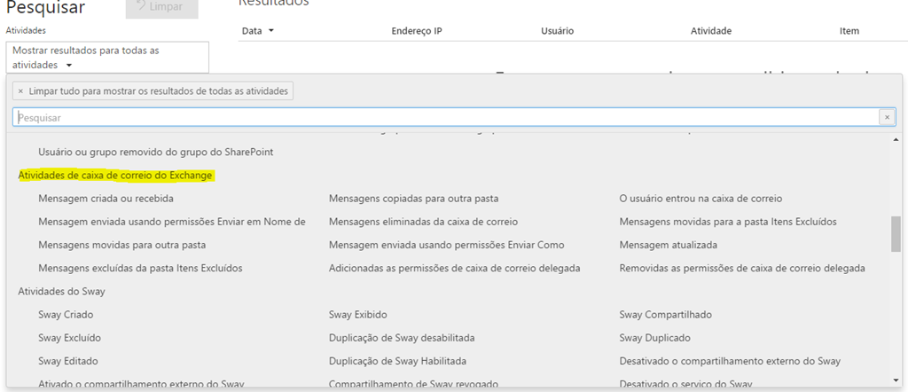 Auditoria no Exchange Online: Como controlar verificar o acesso a caixas de  e-mail